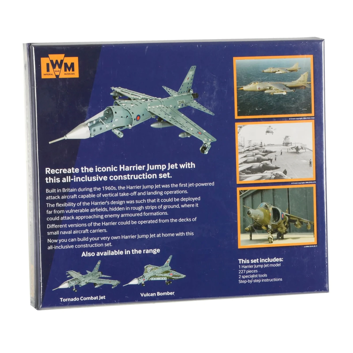 Harrrier Jump Jet Construction Model Metal 227 Pieces Age 14+ 3 Harrrier Jump Jet Construction Model Metal 227 Pieces Age 14+ - Image 2