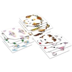 Face Paintoos Party Pack 20 Tattoos Fancy Dress Fun Wild Pet Magic -Halloween Supply Store GRAFP101 6119 3 opt