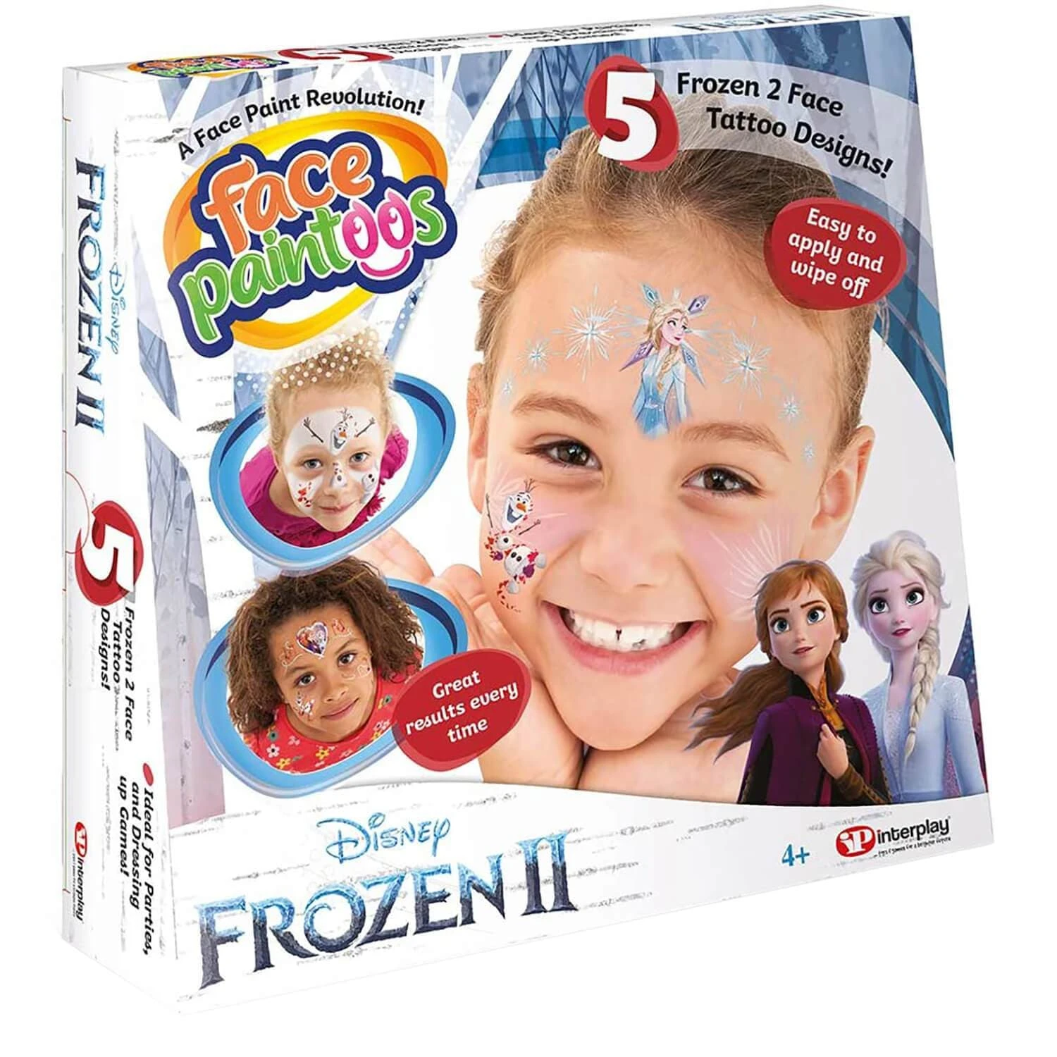 Face Paintoos Pack 5 Tattoos Designs Fancy Dress Fun Art 9 Face Paintoos Pack 5 Tattoos Designs Fancy Dress Fun Art - Image 7