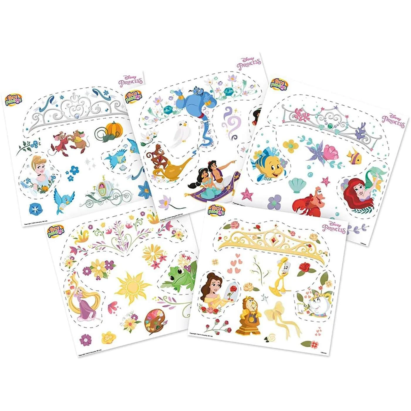 Face Paintoos Pack 5 Tattoos Designs Fancy Dress Fun Art 12 Face Paintoos Pack 5 Tattoos Designs Fancy Dress Fun Art - Image 10