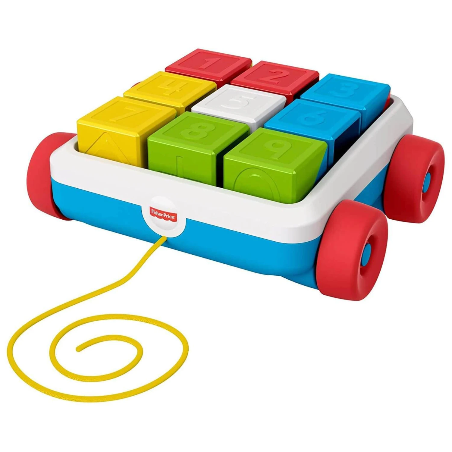 Fisher Price Pull-Along Activity Blocks Numbers Shapes 4 Fisher Price Pull-Along Activity Blocks Numbers Shapes - Image 2