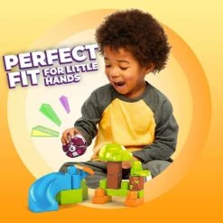 Mega Bloks Peek-a-Blocks Animal Slide Building Set 14 Pieces -Halloween Supply Store GRAGKX66 6419 B A 4 opt