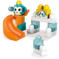 Mega Bloks Peek-a-Blocks Animal Slide Building Set 14 Pieces -Halloween Supply Store GRAGKX66 6419 B B 2 opt