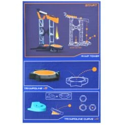 Goliath BoomTrix Showdown Playset Stunt Trampoline Action Toy -Halloween Supply Store GRAGL60104 6462 5 opt