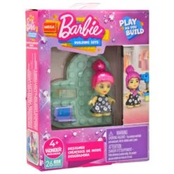 Barbie Mega Construx Micro Doll Building Set Heart Base -Halloween Supply Store GRAGWR21 C 6294 963A D 1