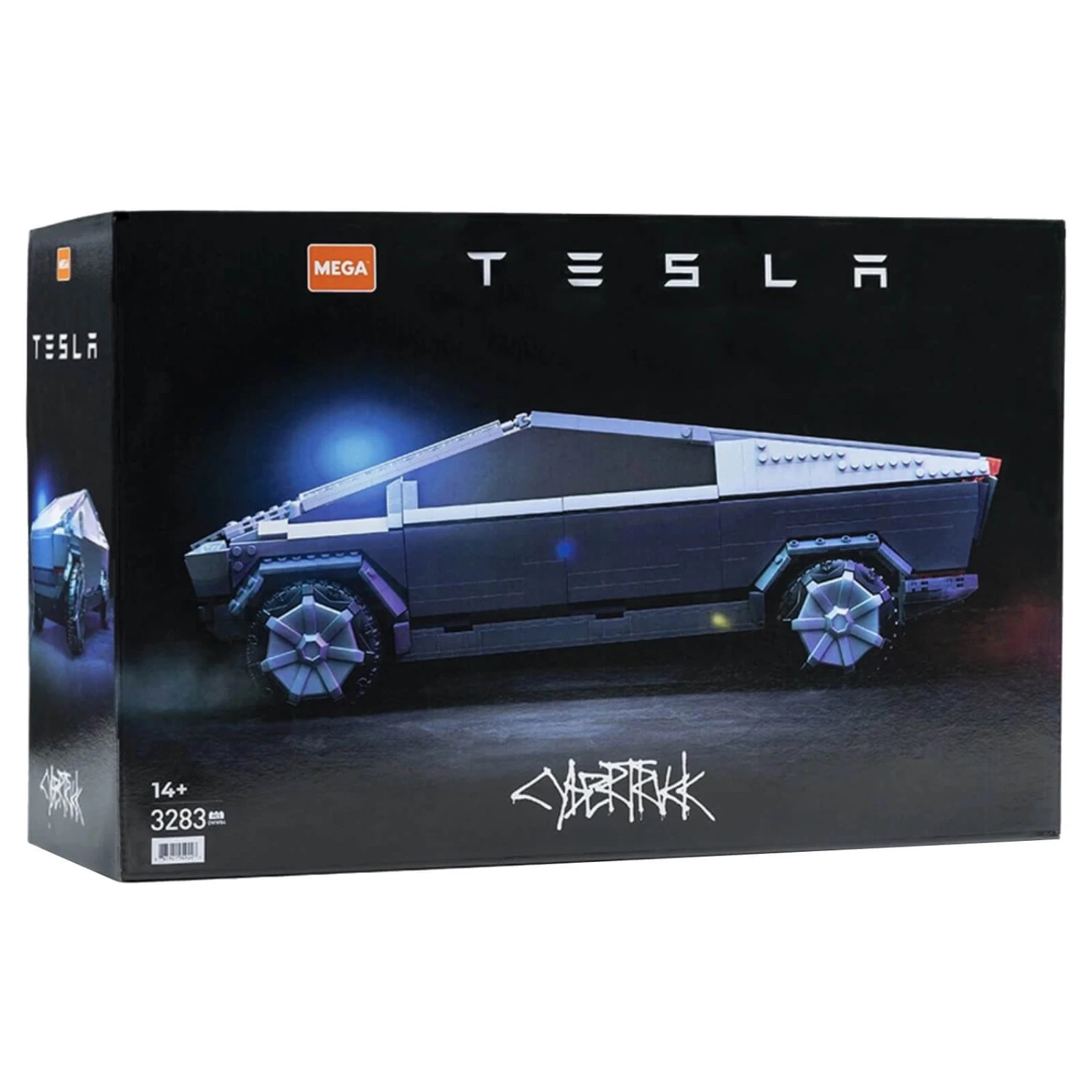 Mega Bloks Tesla Cybertruck Building Set Collectible Age 14+ 3 Mega Bloks Tesla Cybertruck Building Set Collectible Age 14+