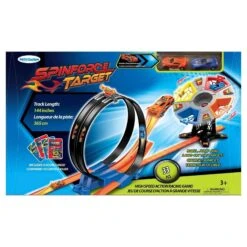 Spinforce Target High Speed Car Racing Track Game Set 33 Pc
