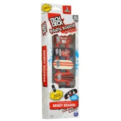 SPIN MASTER Pack Of 5 Tech Deck Bendy Boards Finger Skateboard Eraser -Halloween Supply Store GRATD2331CT UK 6301 2 opt