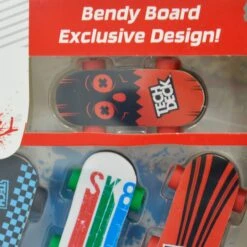 SPIN MASTER Pack Of 10 Tech Deck Bendy Boards Finger Skateboard Eraser -Halloween Supply Store GRATD2332CT UK 6301 5 opt
