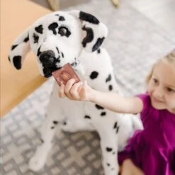 Melissa & Doug Dalmatian Plush Giant Soft Toy Dog Animal 84cm -Halloween Supply Store HEA12110 6 opt