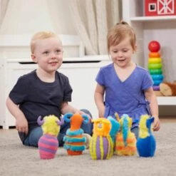 Melissa & Doug Plush Monster 6 Pin Bowling Game With Storage Bag -Halloween Supply Store HEA12210 3 opt