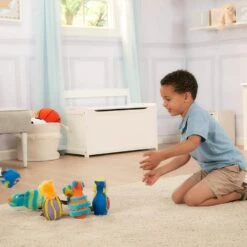 Melissa & Doug Plush Monster 6 Pin Bowling Game With Storage Bag -Halloween Supply Store HEA12210 6 opt