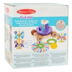 Carousel Pull Toy Wooden Horses Toddler Melissa & Doug 18m+ -Halloween Supply Store HEA13616 2 opt