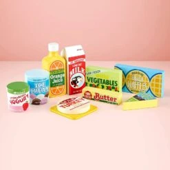 Melissa & Doug Wooden Fridge Food Play Set Hand Painted 9 Pieces 13 Melissa & Doug Wooden Fridge Food Play Set Hand Painted 9 Pieces -Halloween Supply Store HEA14076 6 opt