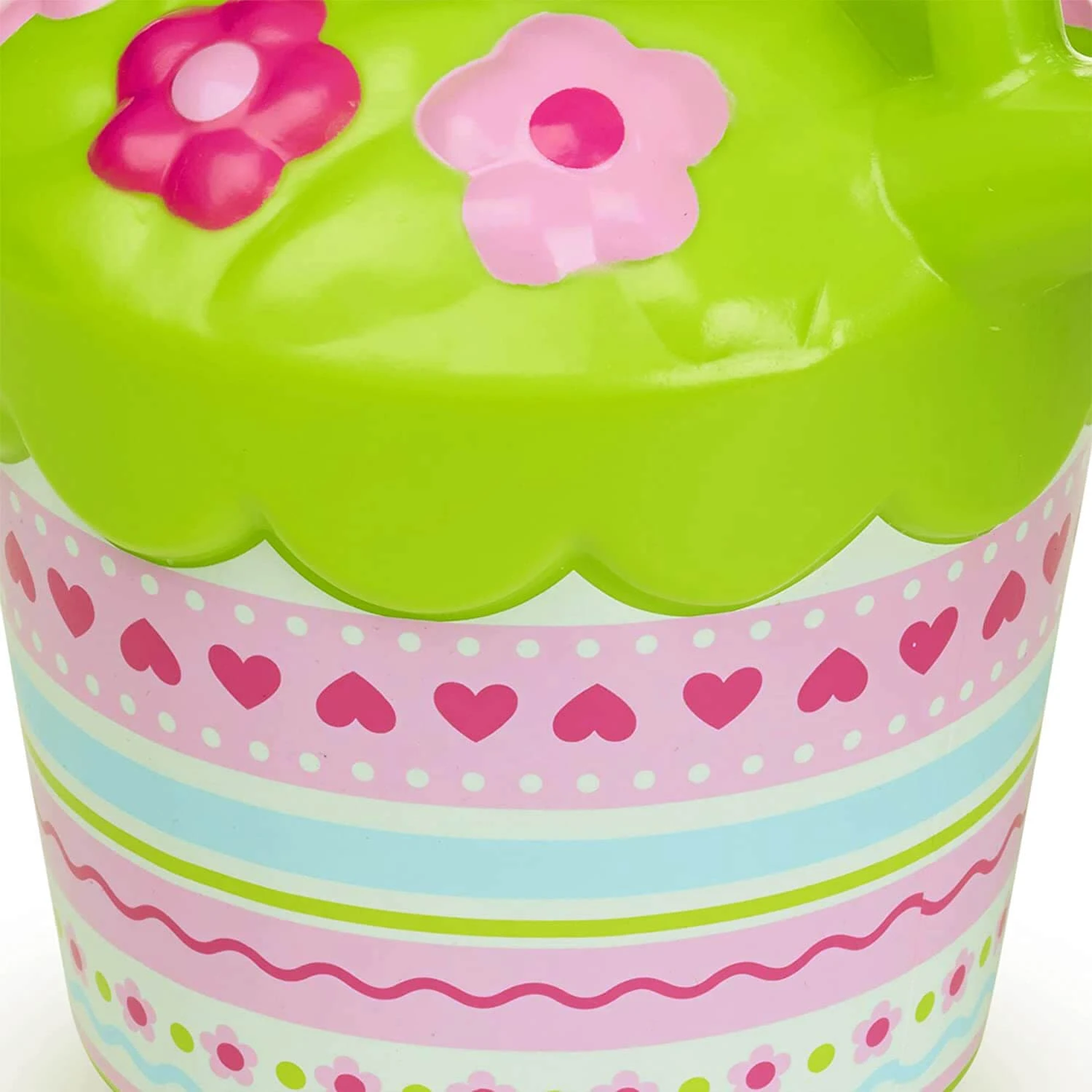 Melissa & Doug Pretty Petals Watering Can Kids Size Green Pink 7 Melissa & Doug Pretty Petals Watering Can Kids Size Green Pink - Image 5