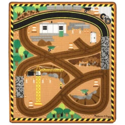 Melissa & Doug Large Activity Rug Play Mat With Accessories 100cm -Halloween Supply Store HEA19407 1 opt