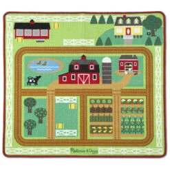 Melissa & Doug Large Activity Rug Play Mat With Accessories 100cm -Halloween Supply Store HEA19425 1 opt