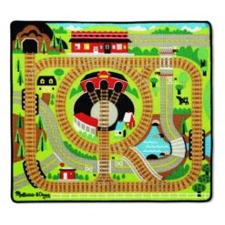 Melissa & Doug Large Activity Rug Play Mat With Accessories 100cm -Halloween Supply Store HEA19554 1 opt