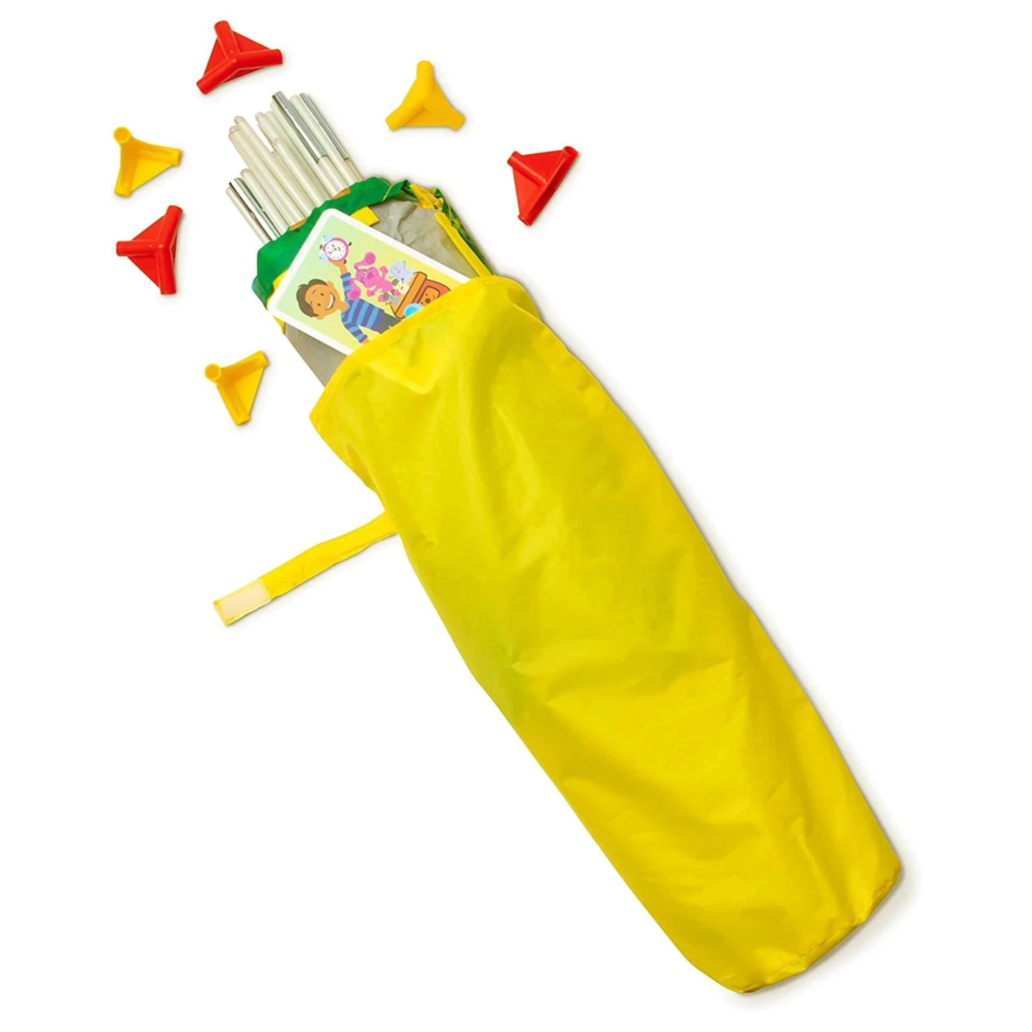 Melissa & Doug Blue's House Play Tent Indoor Outdoor 1.2m 8 Melissa & Doug Blue's House Play Tent Indoor Outdoor 1.2m - Image 6