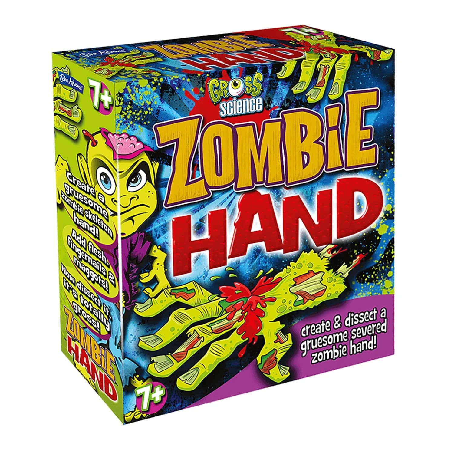 Gross Science Zombie Hand Kit John Adams Create Dissect Age 7+ 3 Gross Science Zombie Hand Kit John Adams Create Dissect Age 7+