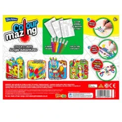 Colourmazing 3D Colour & Create Activity Set Magic Ink Age 6+ -Halloween Supply Store HEAJA10762 2 opt