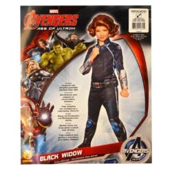 Marvel Avengers Black Widow Costume Deluxe Kids Fancy Dress