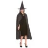 Adults Wicked Witch Cape & Hat Fancy Dress Halloween 125cm -Halloween Supply Store HF 5142 1600 1 35228.1567432626.1100.1100