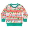 Kids Long Sleeved Green Elf Christmas Jumper Age 2-7 -Halloween Supply Store HUN60393 D Master 1600 1 45783.1542124612.1100.1100