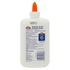 Elmers School Glue Washable No Run Safe Non Toxic 225ml -Halloween Supply Store RIGVAA15500 2 opt