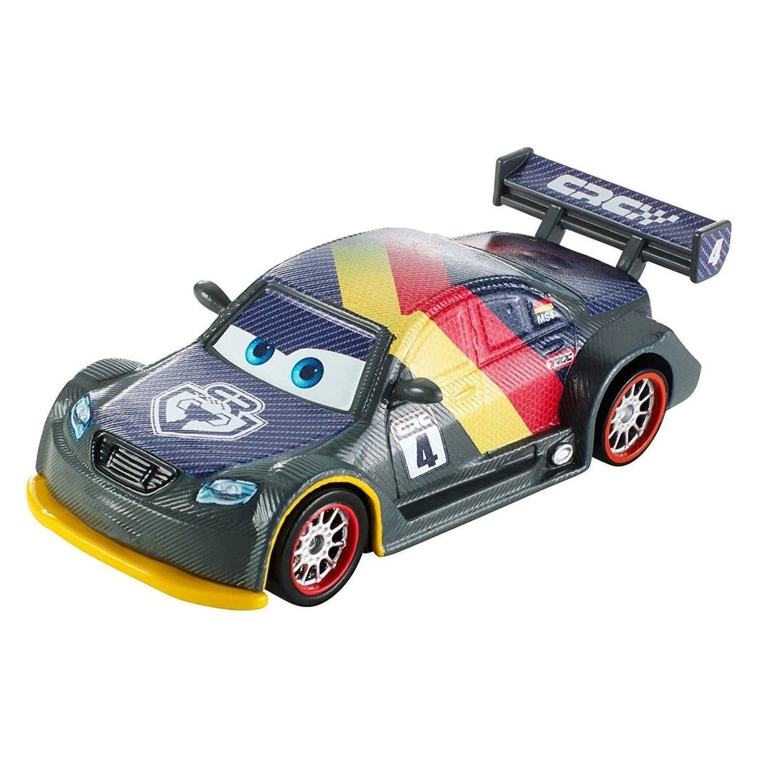 Disney Cars Carbon Racer Die-Cast Toy Movie Vehicle Figures 3 Disney Cars Carbon Racer Die-Cast Toy Movie Vehicle Figures