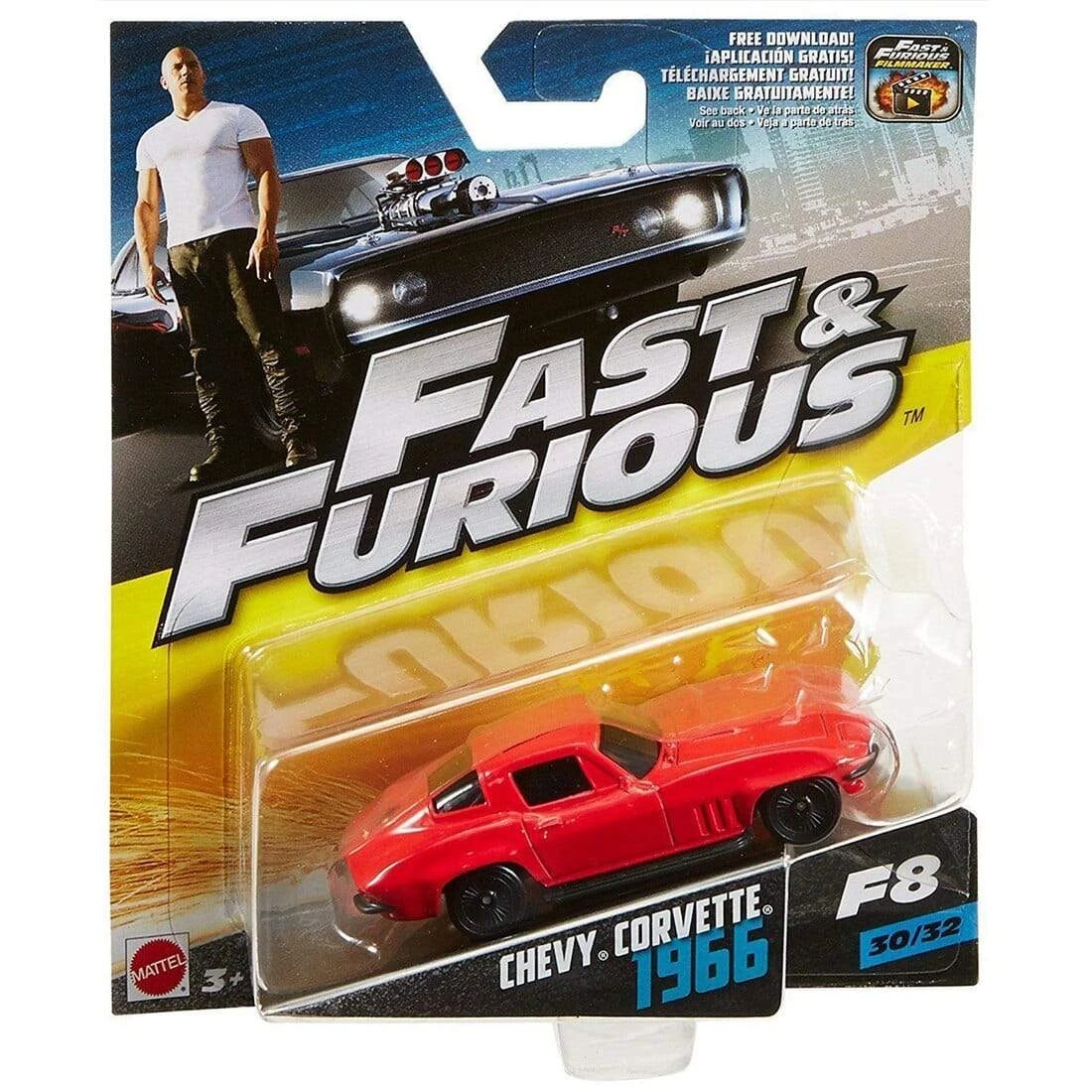 Fast & Furious 8 Cars Diecast Metal Speed 1:55 Scale Model 6 Fast & Furious 8 Cars Diecast Metal Speed 1:55 Scale Model - Image 4