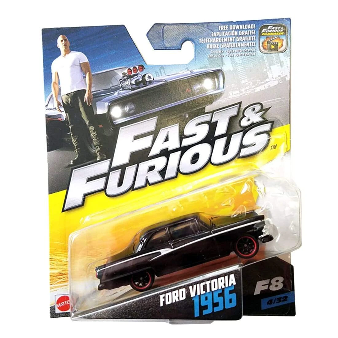 Fast & Furious 8 Cars Diecast Metal Speed 1:55 Scale Model 4 Fast & Furious 8 Cars Diecast Metal Speed 1:55 Scale Model - Image 2