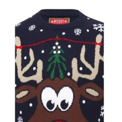 Mens Novelty Christmas Jumper Pucker Up Mistletoe Reindeer 10 Mens Novelty Christmas Jumper Pucker Up Mistletoe Reindeer -Halloween Supply Store SRG1A13480 A E 1600 3 69528.1570022253.1100.1100