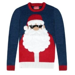 Mens Santa Sunglasses Christmas Jumper Novelty Sweater Knit -Halloween Supply Store SRG1A15762 36A A 1 opt 90578.1604313666.1100.1100