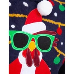 Mens Light Up Santa Turkey Christmas Jumper Fun LED Baubles -Halloween Supply Store SRG1A15833 A 3 opt 77303.1604308679.1100.1100