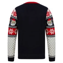Mens Christmas Jumper Santa Snowflake Traditional -Halloween Supply Store SRG1A17078 F 2.opt