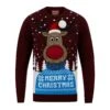 Mens Merry Reindeer Fluffy Rudolph Christmas Jumper -Halloween Supply Store SRG1A17540 A 1.opt