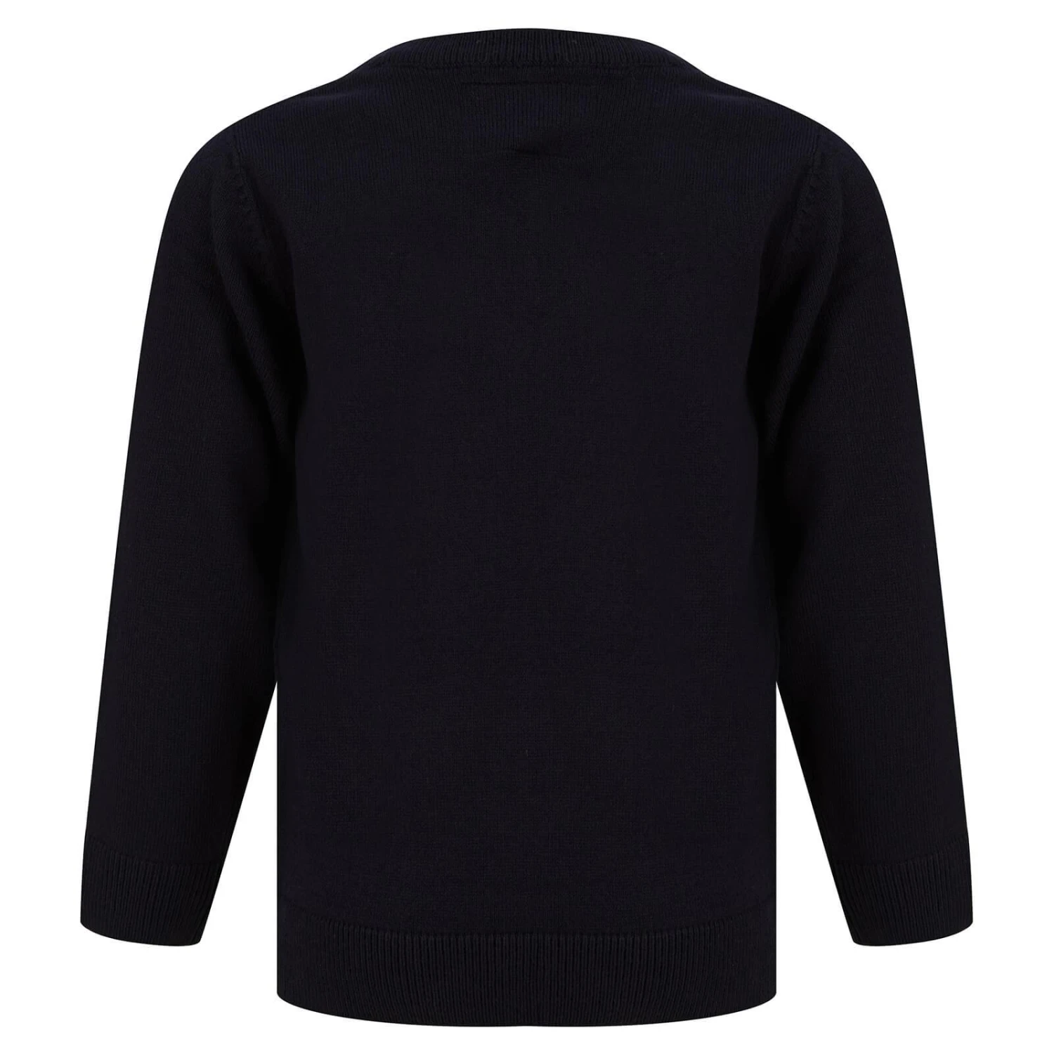 Kids Happy Reindeer Christmas Jumper Snow Rudolph Red Black 6 Kids Happy Reindeer Christmas Jumper Snow Rudolph Red Black - Image 4