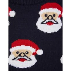 Kids Christmas Jumper Novelty Santa Claus Faces -Halloween Supply Store SRG2A17154 A 3.opt