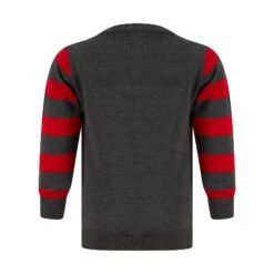 Kids LED Reindeer Christmas Jumper With Light Up Shades -Halloween Supply Store SRG2A17409 F 1.opt