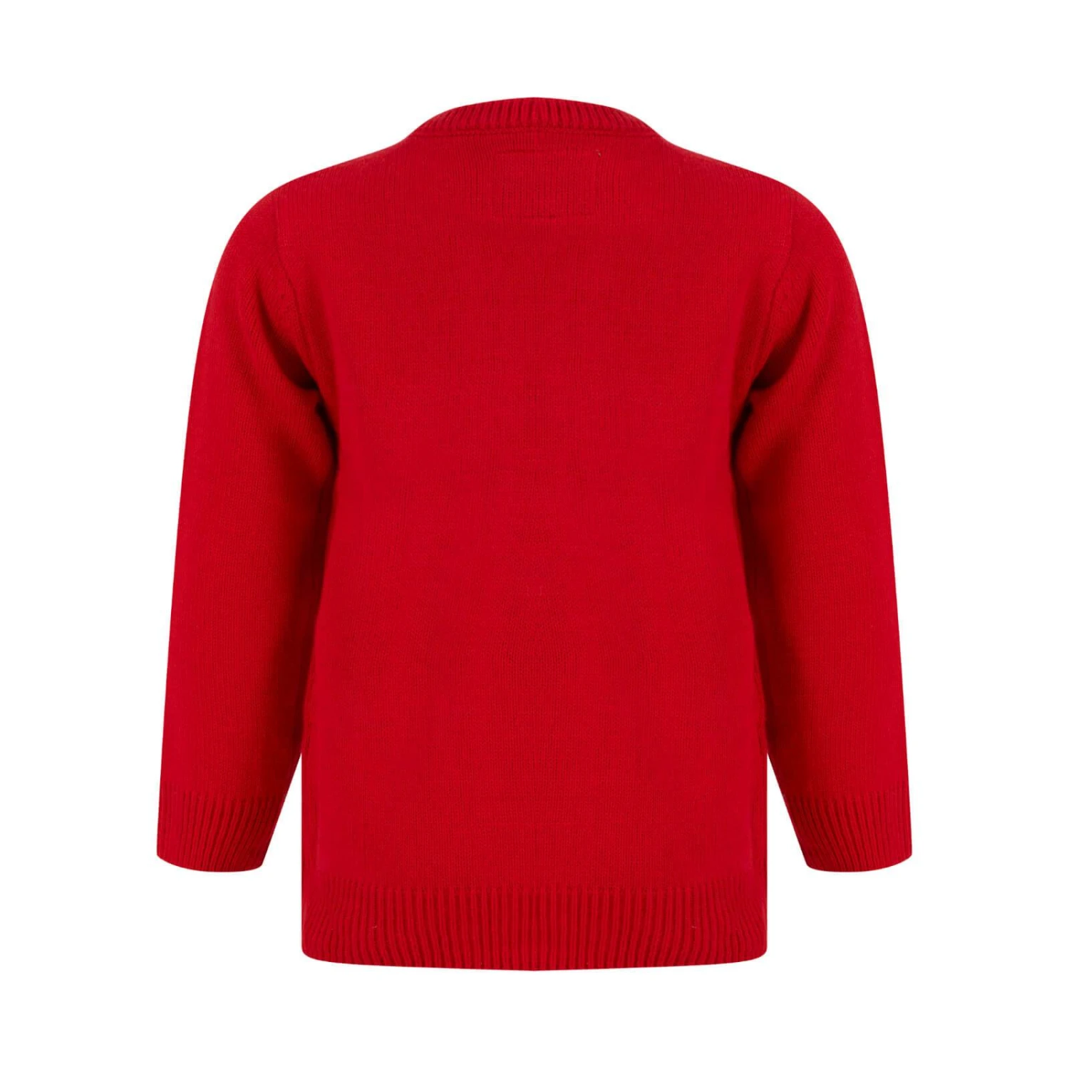 Kids LED Faux Fur Rudolph Christmas Jumper Light Up 4 Kids LED Faux Fur Rudolph Christmas Jumper Light Up - Image 2