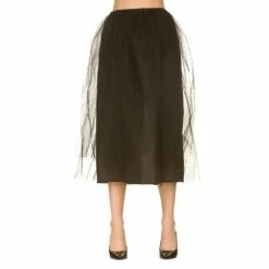 Black Zombie Skirt Undead Fancy Dress Halloween Costume