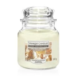 Yankee Candle Christmas Scent Medium Jar Festive 340g 60 Hours -Halloween Supply Store UBL1587275E opt