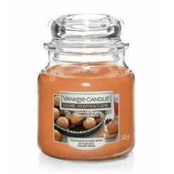 Yankee Candle Christmas Scent Medium Jar Festive 340g 60 Hours -Halloween Supply Store UBL1619949E opt