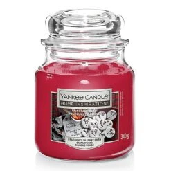 Yankee Candle Christmas Scent Medium Jar Festive 340g 60 Hours -Halloween Supply Store UBLYCE1298 opt