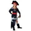Girls Pretty Pirate Princess Fancy Dress Halloween Costume