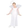 Girls Heavenly Angel Fancy Dress Up Halloween Costume
