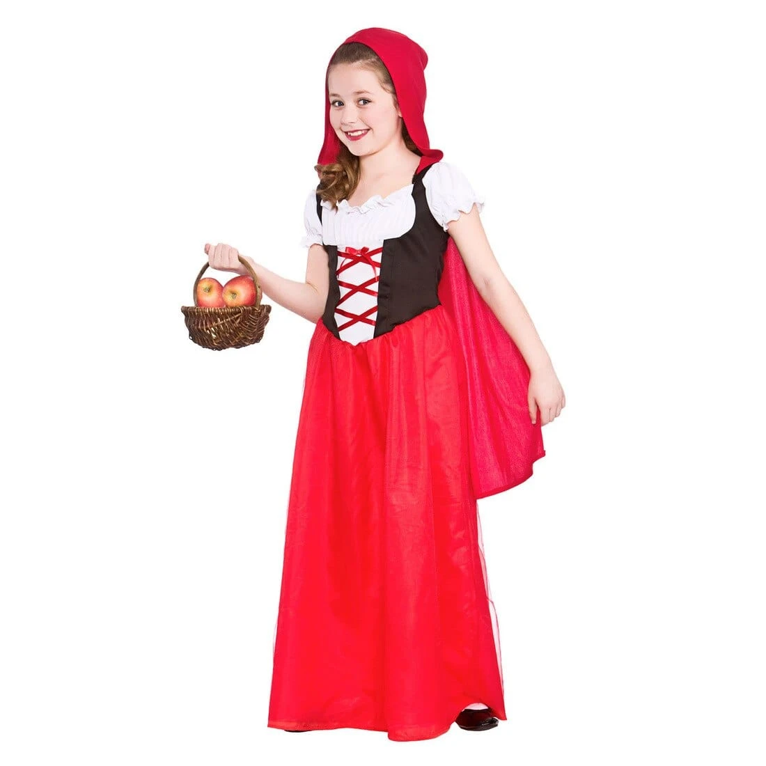 Girls Red Riding Hood Fancy Dress Halloween Costume 3 Girls Red Riding Hood Fancy Dress Halloween Costume
