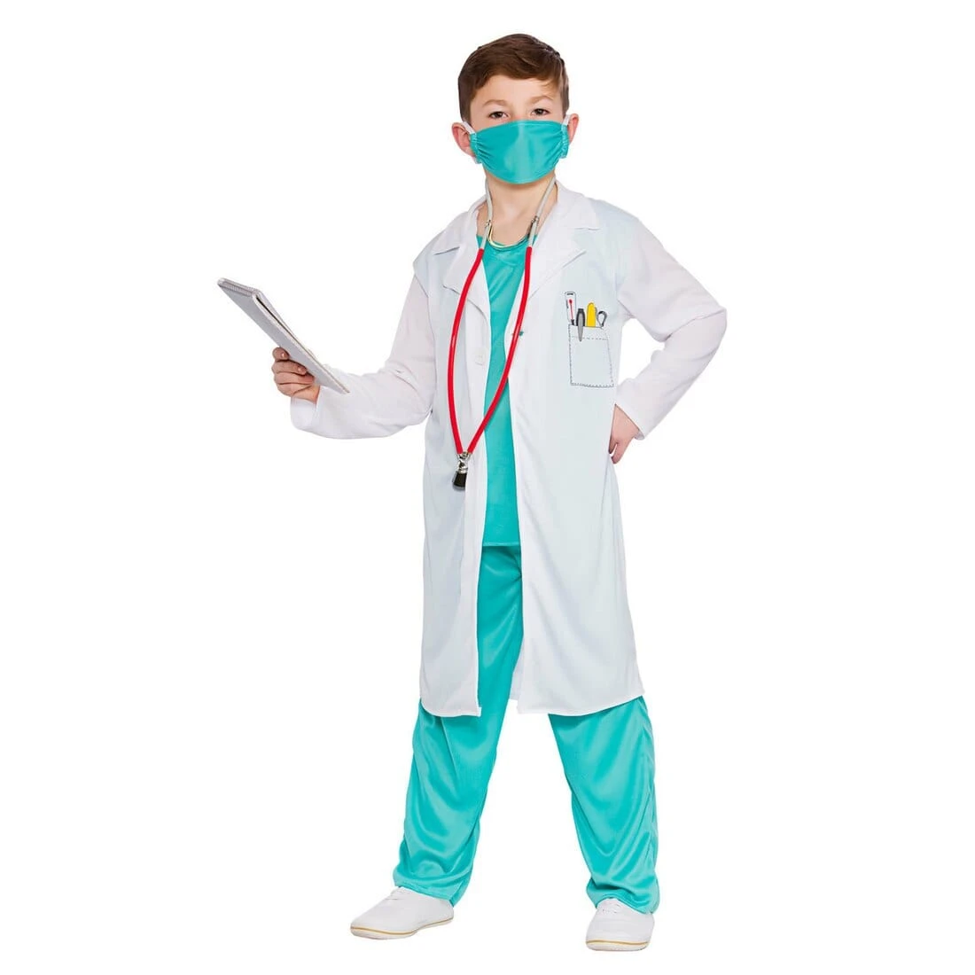 Childrens Hospital Doctor Fancy Dress Halloween Costume 4 Childrens Hospital Doctor Fancy Dress Halloween Costume - Image 2