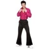 Mens Hot Pink Disco Fever 70s Frilly Shirt Halloween Costume -Halloween Supply Store WKDEM 3050 1600 1 82500.1498476561.1100.1100